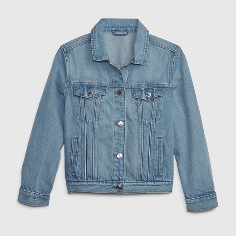 NWT Gap Kids Icon Denim Jacket